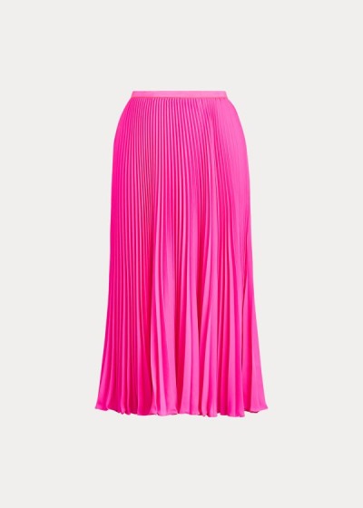 Women's Polo Ralph Lauren Pleated Midi Skirts | 621437DWG